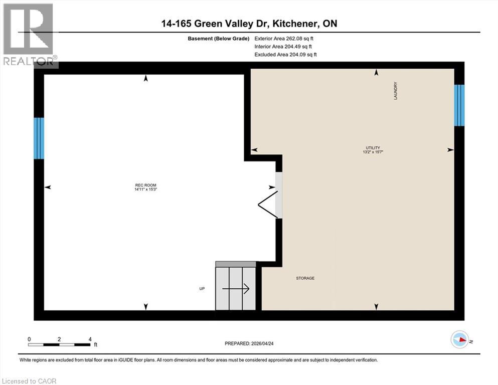 165 Green Valley Drive Unit# 14, Kitchener, Ontario  N2P 1K3 - Photo 29 - 40808226