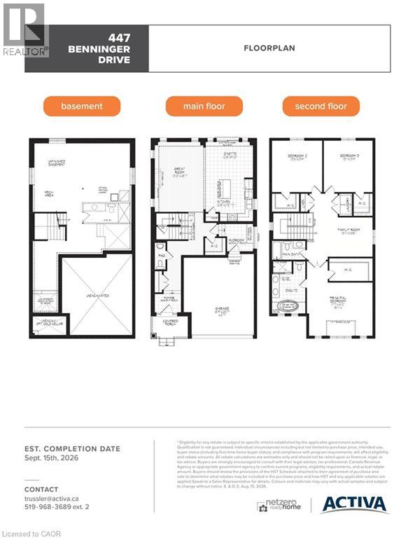 447 Benninger Street, Kitchener, Ontario  N2E 0J9 - Photo 7 - 40856225