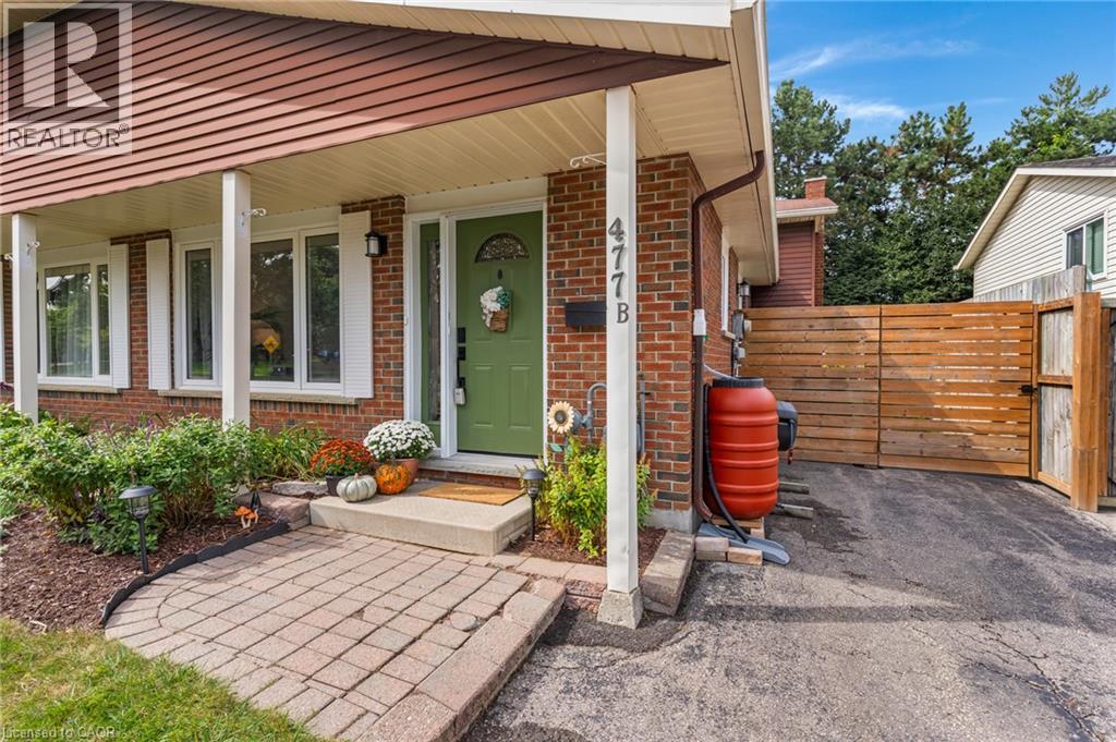 477 KINGSCOURT Drive Unit# B, Waterloo, Ontario